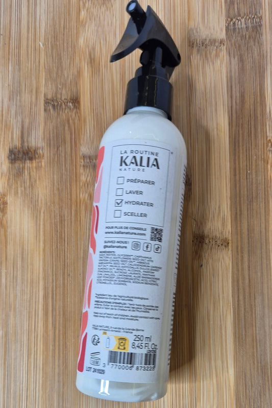 lait capillaire à l'hibiscus