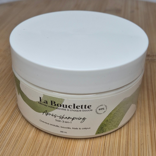 Routine Boucles Complète La Bouclette — après-shampoing, crème de coiffage et baume fondant