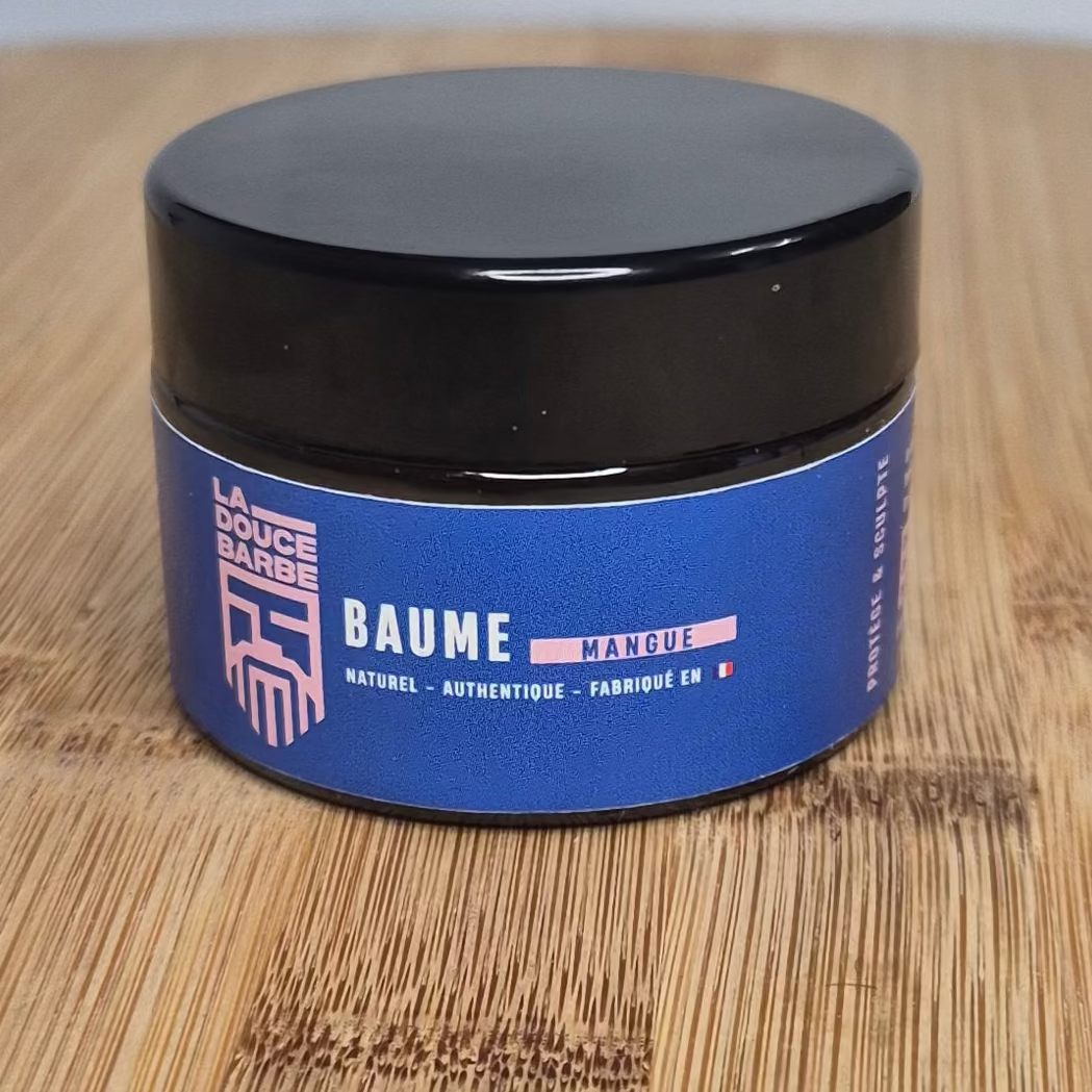 "baume à barbe La Douce Barbe pot 50ml texture fondante Marcus Barber Paris"