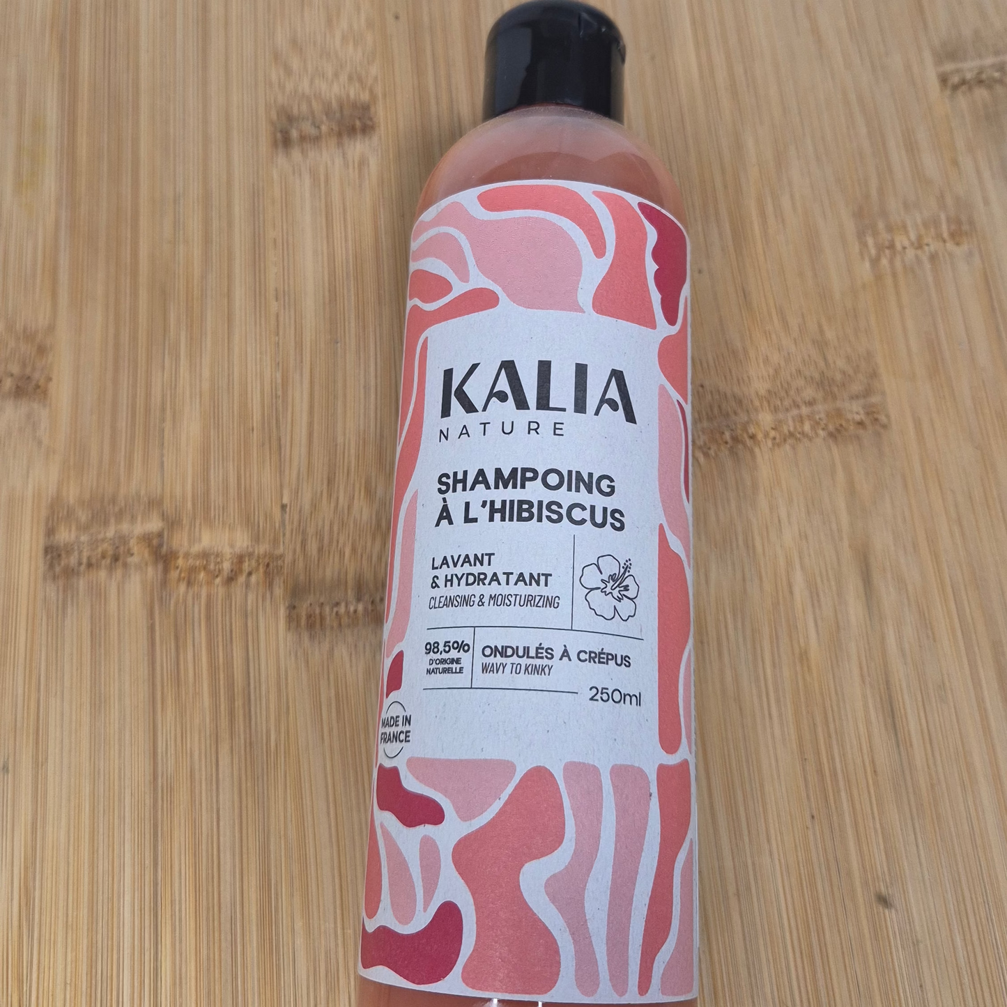  "shampoing cheveux bouclés hibiscus Kalia Nature 250ml Marcus Barber Paris"