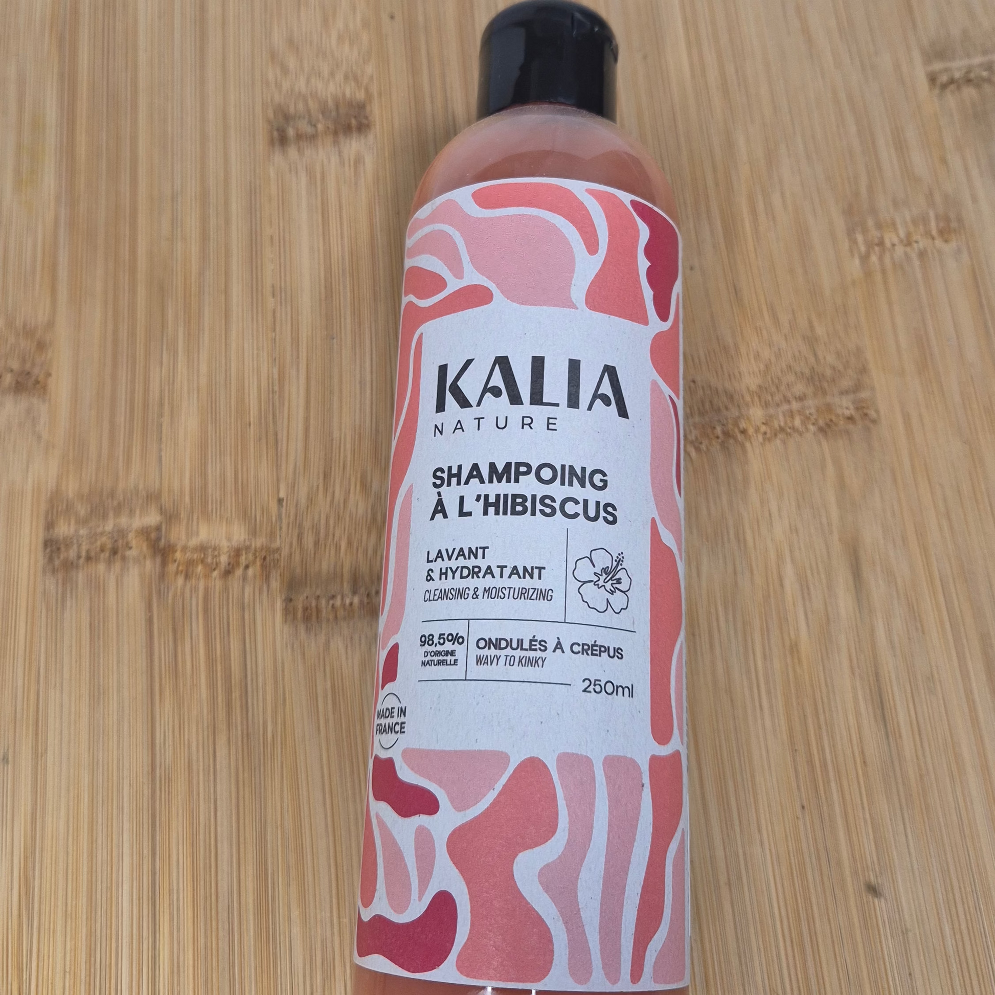  "shampoing cheveux bouclés hibiscus Kalia Nature 250ml Marcus Barber Paris"