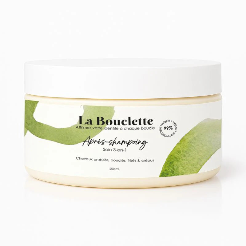 Routine Boucles Complète — Après-shampoing + Crème + Baume