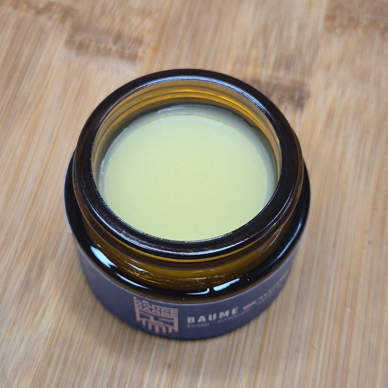 "baume à barbe La Douce Barbe pot 50ml texture fondante Marcus Barber Paris"