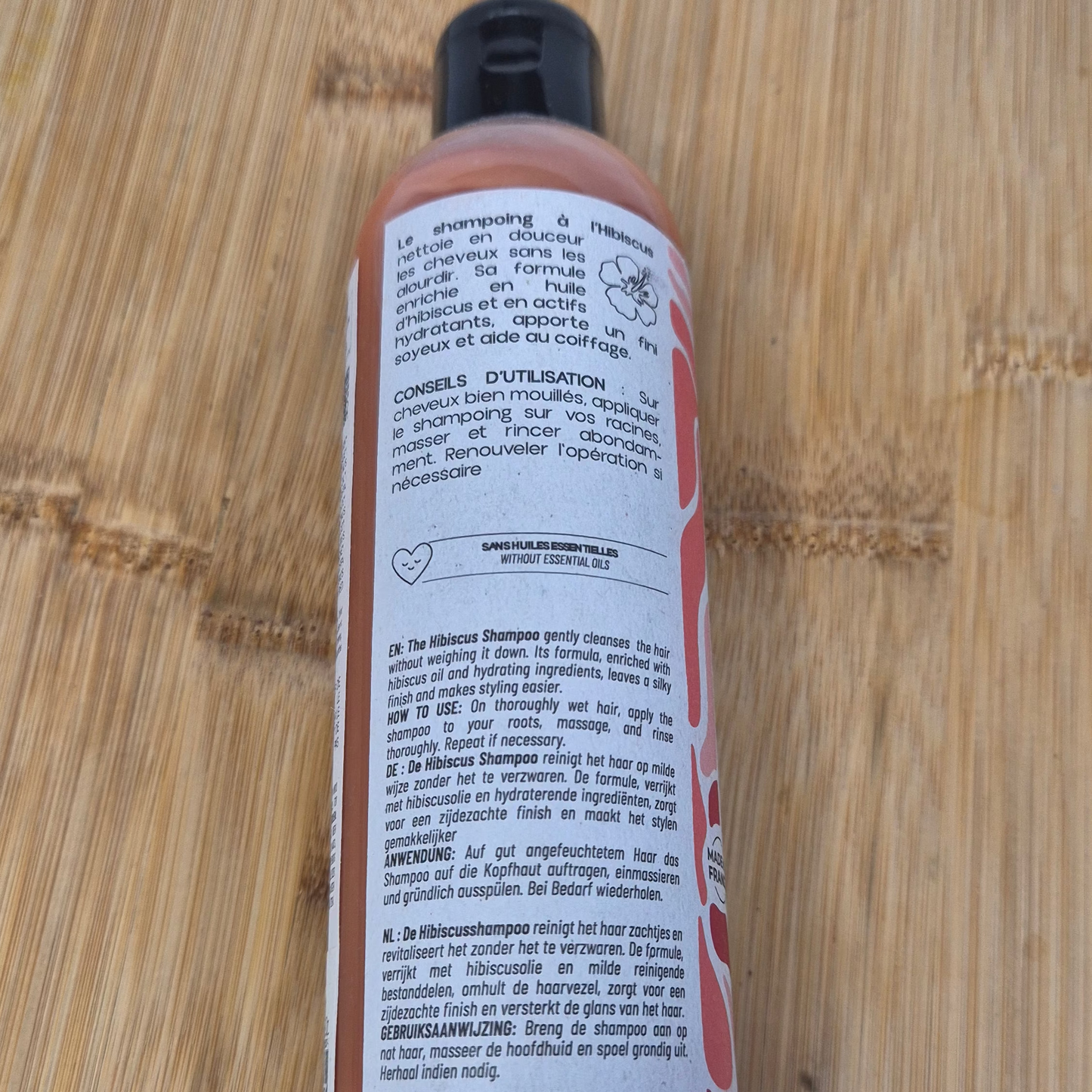  "shampoing cheveux bouclés hibiscus Kalia Nature 250ml Marcus Barber Paris"