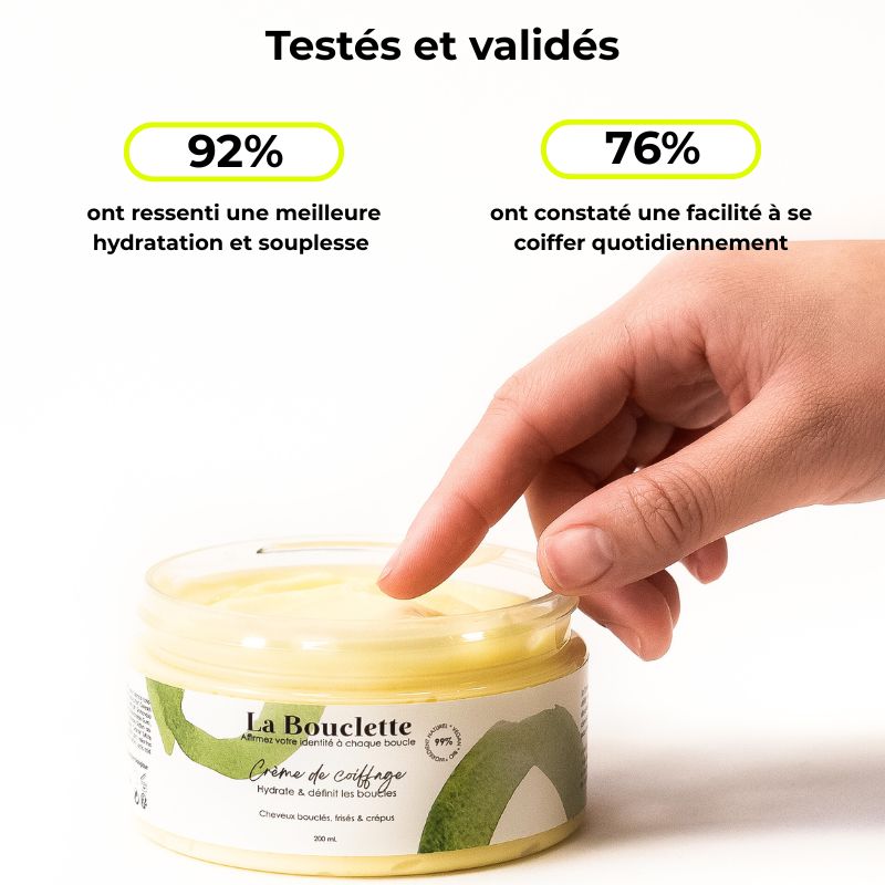 Crème de coiffage - La Bouclette