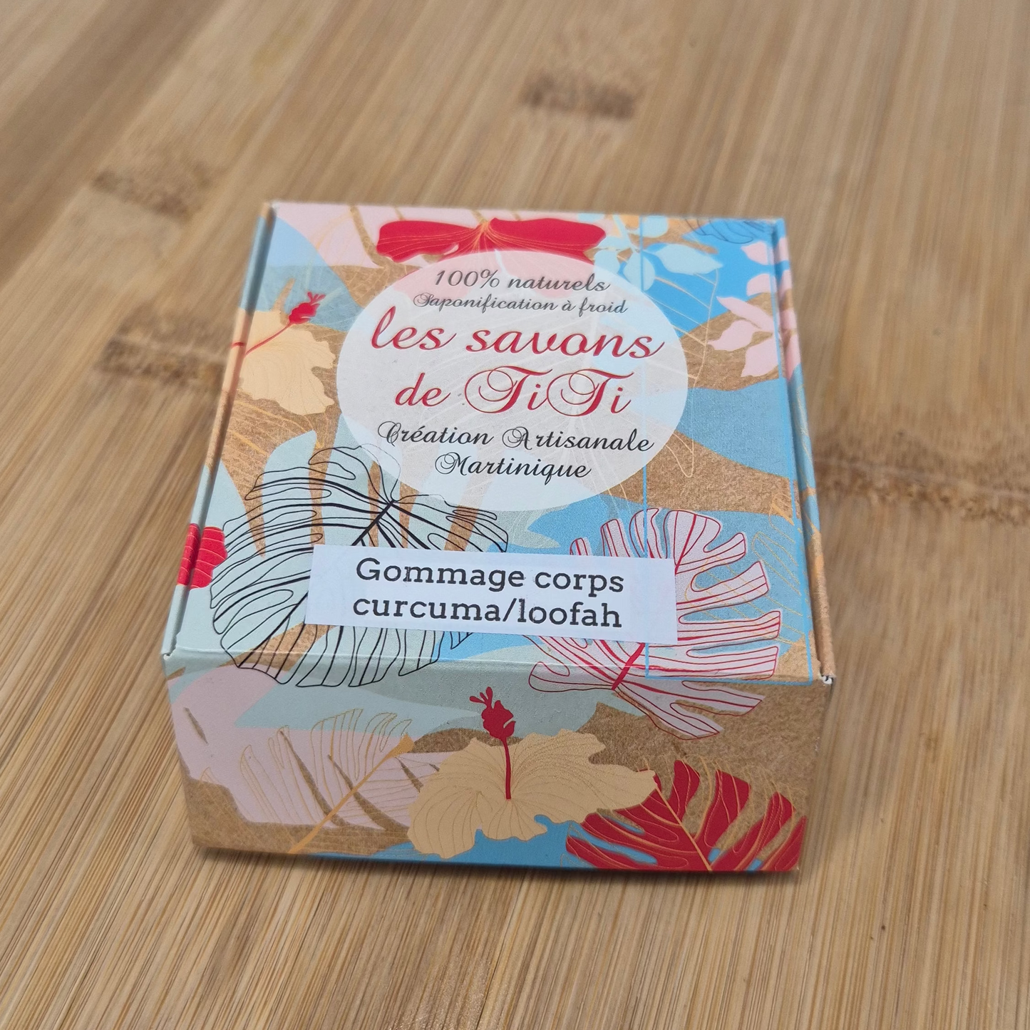 Gommage Curcuma / Loofah - Les Savons de Titi