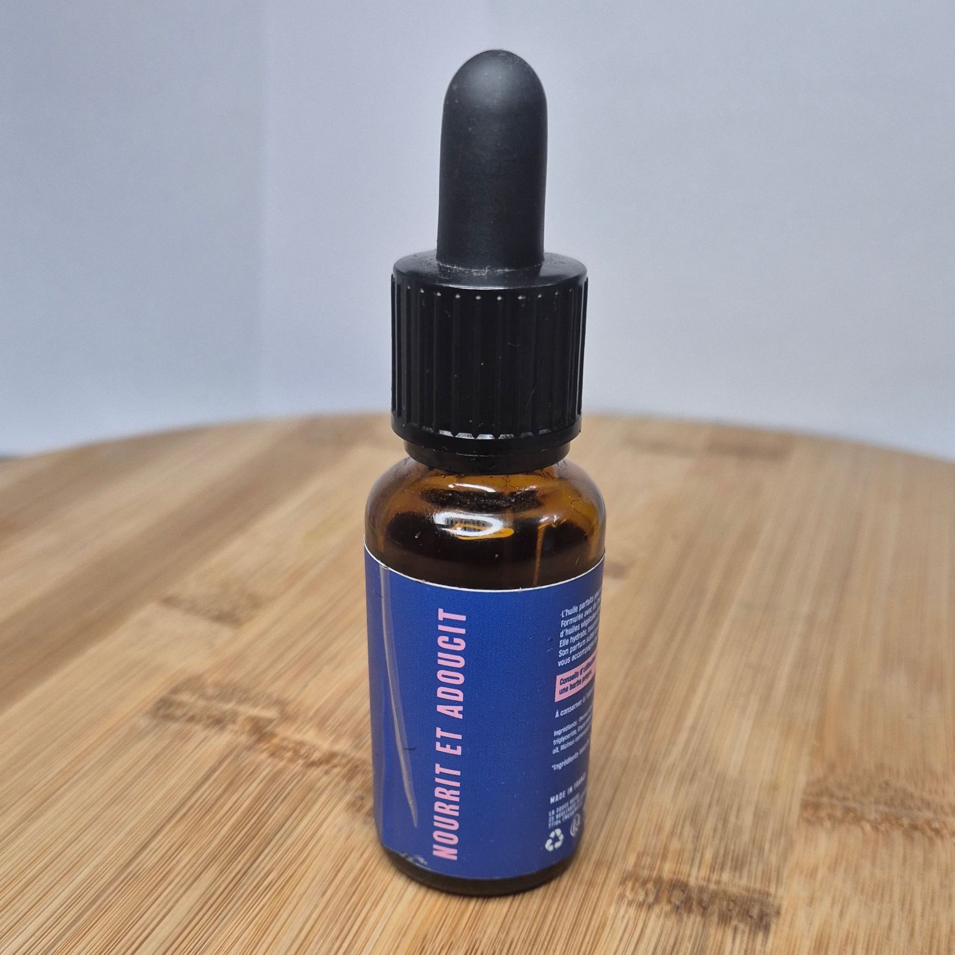 huile à barbe naturelle La Douce Barbe flacon 30ml Marcus Barber Paris"