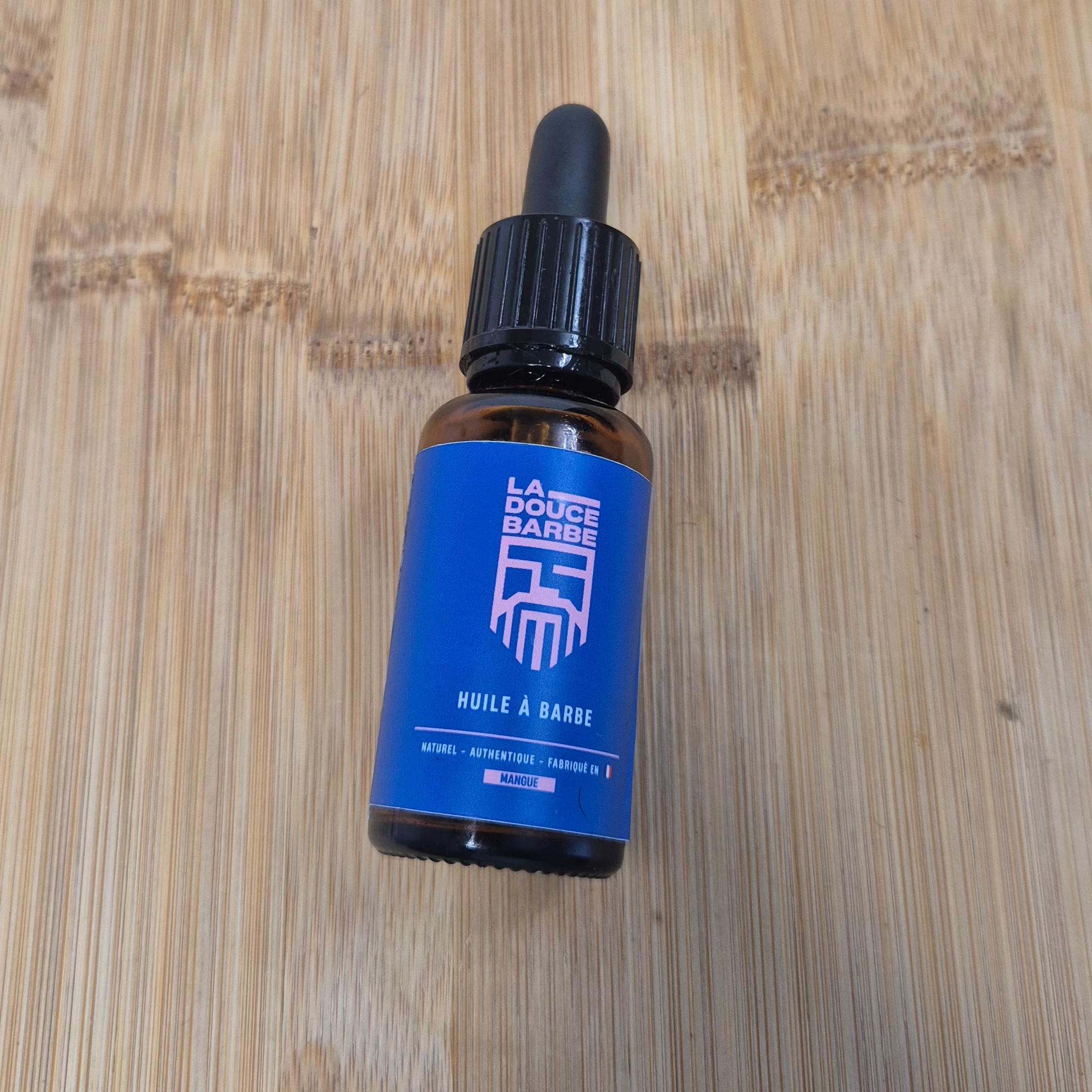 huile à barbe naturelle La Douce Barbe flacon 30ml Marcus Barber Paris"